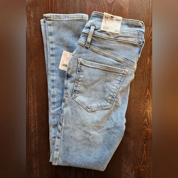 We The Free 'Skyline' High Rise Skinny Jean size25 Hayley Blue - Picture 12 of 12